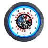 Armed with pride neon clock