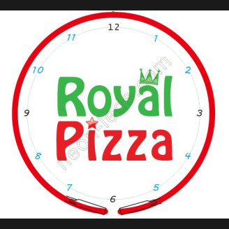 Royal Pizza Neon Sign