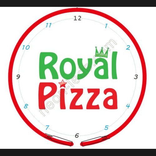 Royal Pizza Neon Sign-WL-NCS0101