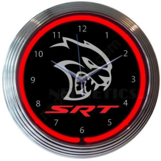 SRT neon clock