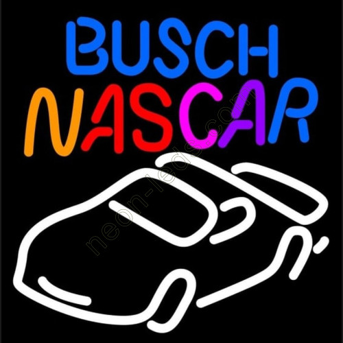 Busch Nascar Neon Auto Sign-WL-NAC02