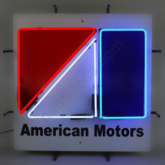 Chrysler america motors neon auto sign