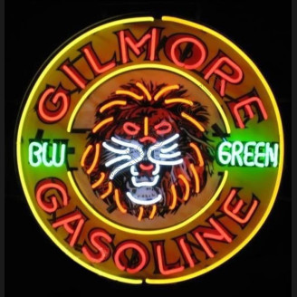 Gilmore Gasoline Neon auto Sign