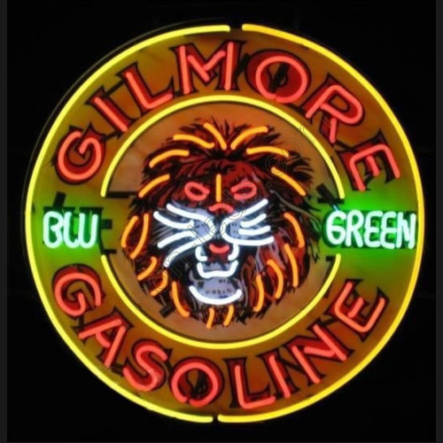 Gilmore Gasoline Neon auto Sign-WL-GSN21