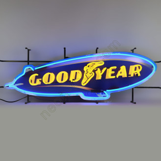 GOODYEAR BLIMP neon auto sign