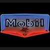 Mobil Gasoline Neon Auto Sign