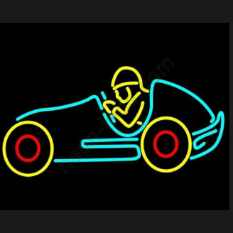 NASCAR Boy Neon Auto Sign