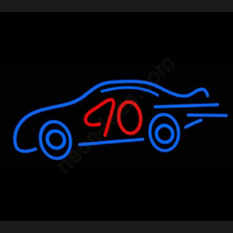 Nascar Neon Auto Sign