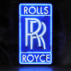 Rolls Royce neon auto sign