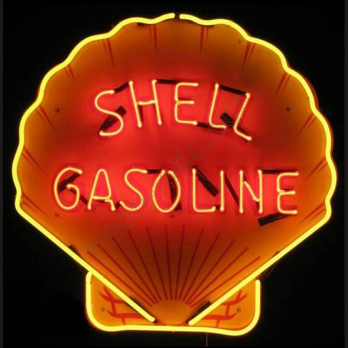 Shell Gasoline Neon Auto Sign-WL-SHEL31