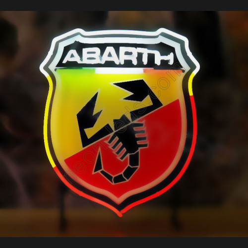 Abarth neon auto sign-WL-AUN103