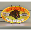 BRUINOIL BRUIN GASOLINE NEON AUTO SIGN