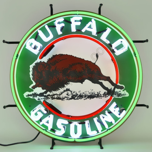 BUFFALO GASOLINE NEON AUTO SIGN-WL-AUN105