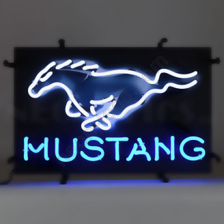 FORD MUSTANG NEON AUTO SIGN