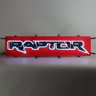 FORD RAPTOR NEON AUTO SIGN