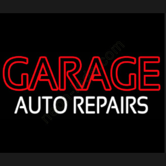 Garage Auto Repairs Neon Auto Sign