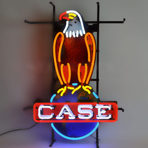 HARVESTER CASE EAGLE NEON SIGN