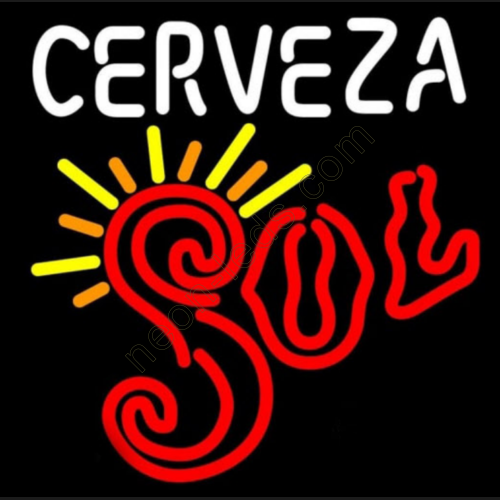 Cerveza neon beer sign-WL-BEE531