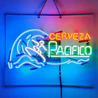 Cerveza Pacifico Neon Beer Sign