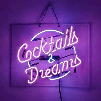 Cocktails Beer Neon Bar Signs