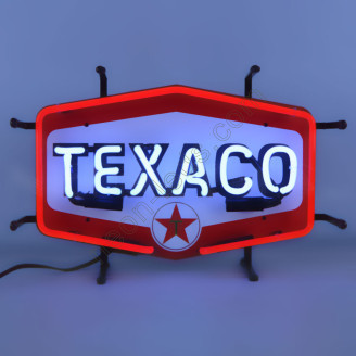 TEXACO HEXAGON NEON AUTO SIGN