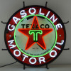 TEXACO MOTOR OIL NEON AUTO SIGN