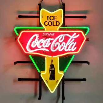 Cola Coke neon beer sign