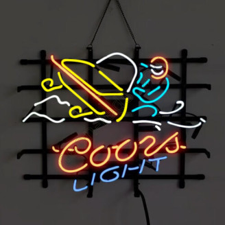Coors Light Neon Beer Sign