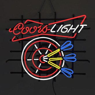 Coors Light Neon Beer Sign