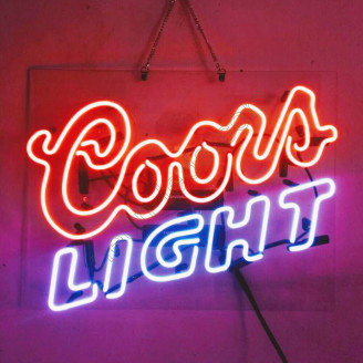 Coors Light Neon Beer Sign