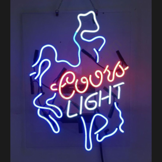 Coors Light Neon Beer Sign