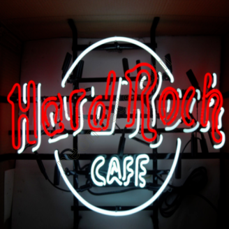 Hard Rock Cafe Neon Sign