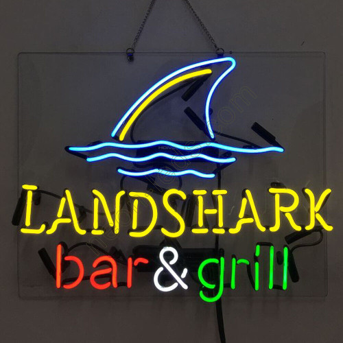 Landshark Bar And Grill Neon Sign-WL-NS837