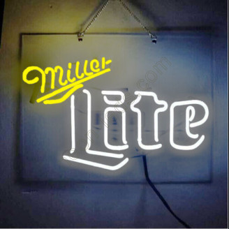 Miller Lite Neon Beer Sign