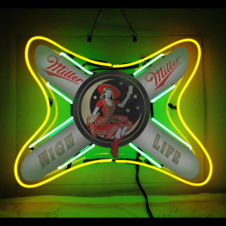 Miller Lite Neon Beer Sign