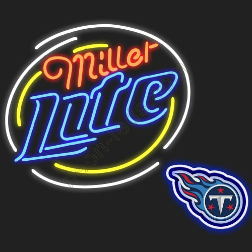 Miller Lite Neon Beer Sign-WL-NS846