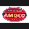 AMOCO American Gas Neon auto sign