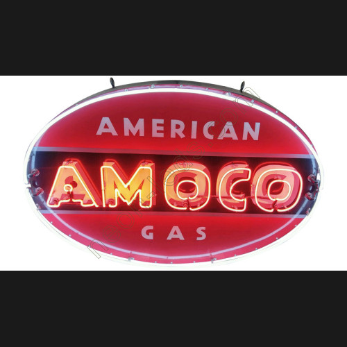 AMOCO American Gas Neon auto sign-WL-NS865
