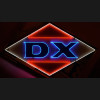 DX Gasoline Neon Auto Sign