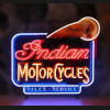 Indian Motorcycles neon auto sign