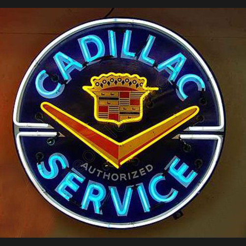 Cadillac Service Neon Auto Sign-WL-221114