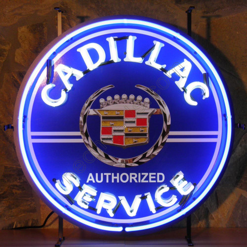 Cadillac Service Neon Auto Sign-WL-221116