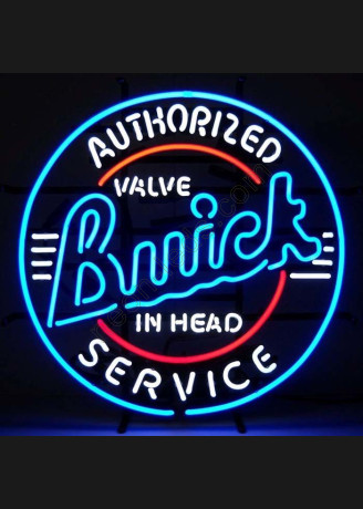 Authorized Buick Service Neon Sign