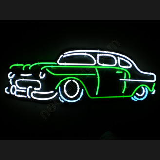 55 Chevy Neon Auto Sign