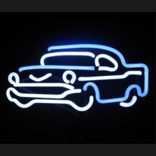 57 Chevy Car Neon Auto Sign