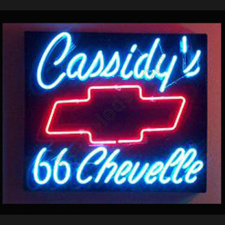 66 Chevelle Chevrolet Neon Auto Sign