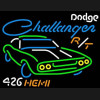 Dodge Challenger Hemi 426 Neon Auto Sign