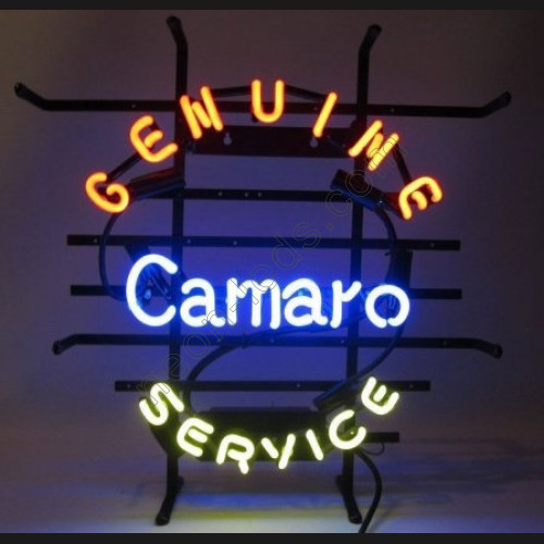 Camaro Ss Genuine Service Neon Auto Sign-WL-CAMA02