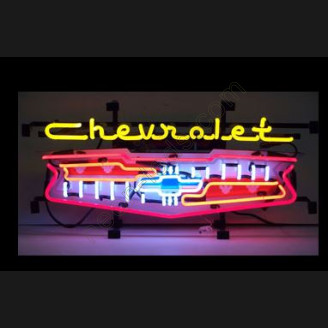 Chevrolet Grill Neon Auto Sign
