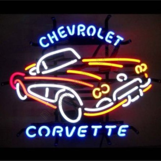 GM Corvette C1 1950s Neon Auto Sign